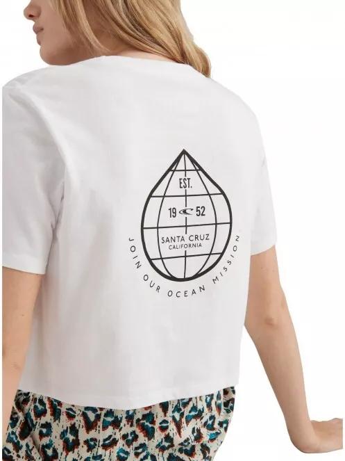 O'Neill Join Our Mission T-Shirt női rövid ujjú póló fehér színben 3