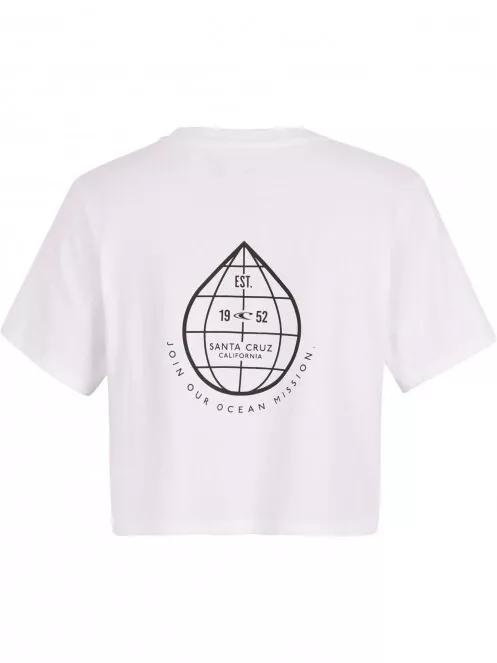 O'Neill Join Our Mission T-Shirt női rövid ujjú póló fehér színben 5