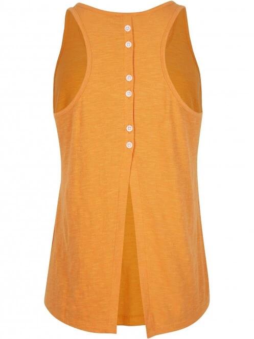 Ella Button Back Tank Top