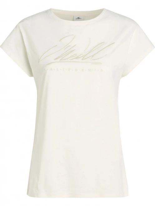 O'Neill Essentials O'Neill Signature T-Shirt női rövid ujjú póló fehér színben 6