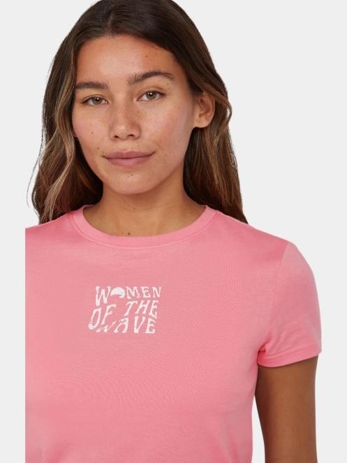 O'Neill Wow T-Shirt női rövid ujjú póló rózsaszín színben 5