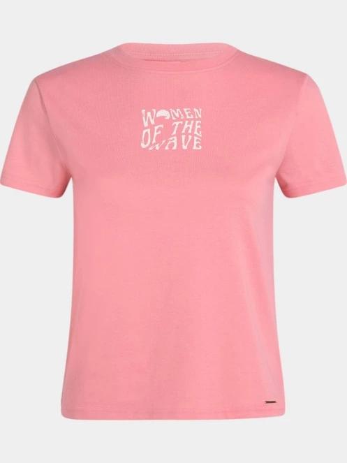 O'Neill Wow T-Shirt női rövid ujjú póló rózsaszín színben 6