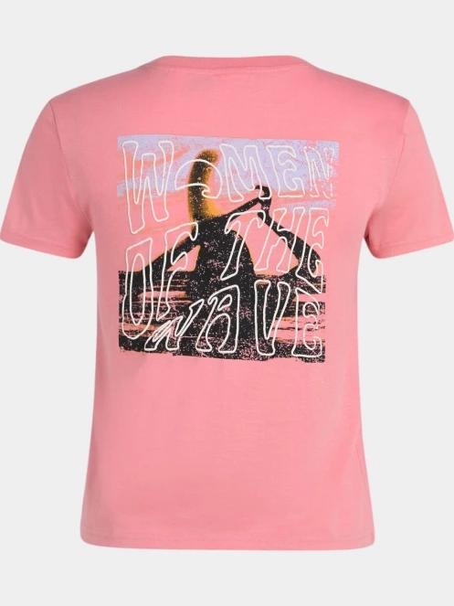 O'Neill Wow T-Shirt női rövid ujjú póló rózsaszín színben 7