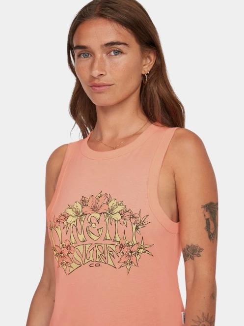 O'Neill Summer Must Haves Graphic Tank Top női tank top rózsaszín színben 5