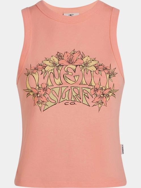 O'Neill Summer Must Haves Graphic Tank Top női tank top rózsaszín színben 6