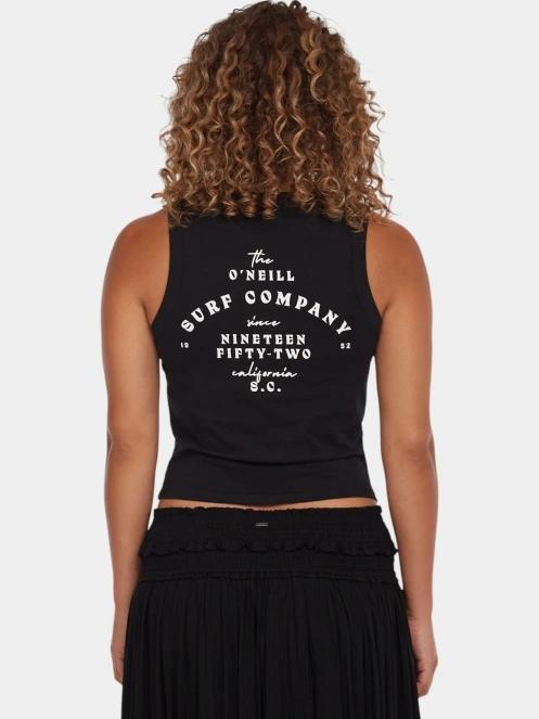 O'Neill Summer Must Haves Graphic Tank Top női tank top fekete színben 4