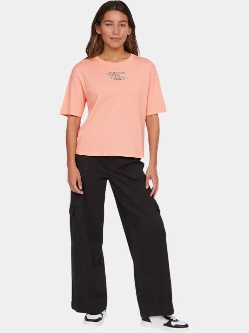 O'Neill Summer Musthaves Back Print T-Shirt női rövid ujjú póló rózsaszín színben 4