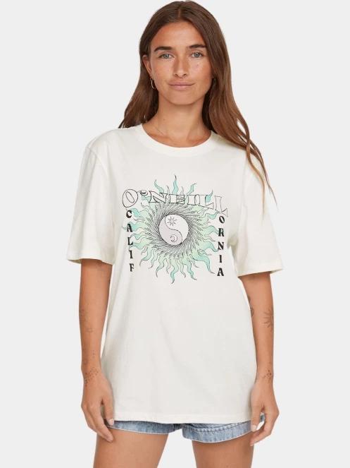 O'Neill Summer Musthaves Graphic T-Shirt női rövid ujjú póló fehér színben 2
