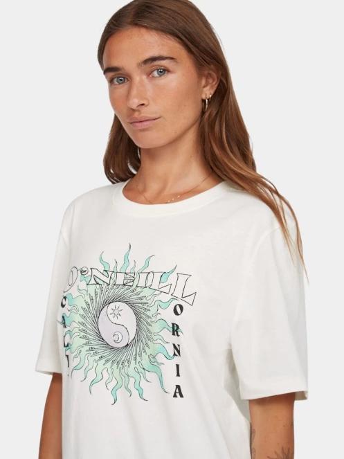 O'Neill Summer Musthaves Graphic T-Shirt női rövid ujjú póló fehér színben 5