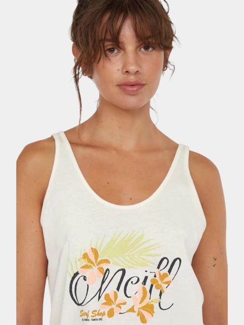 O'Neill Summer Musthaves Luana Graphic Tanktop női tank top fehér színben 6