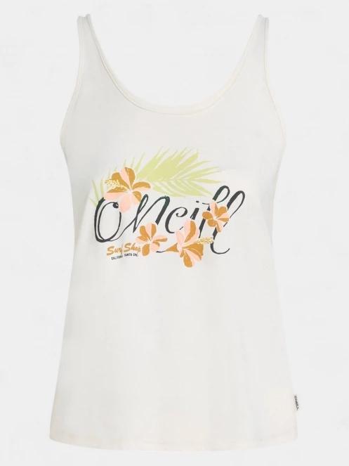 O'Neill Summer Musthaves Luana Graphic Tanktop női tank top fehér színben 7