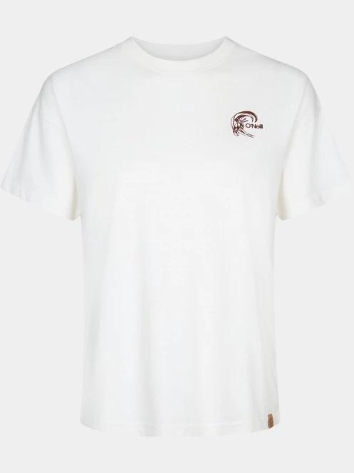 O'Neill O'Riginals Back Print T-Shirt női rövid ujjú póló fehér színben 6