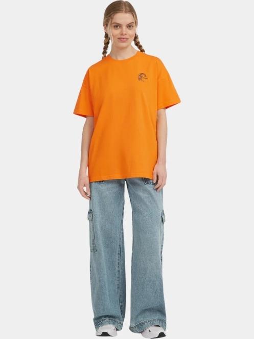 O'Neill O'Riginals Back Print T-Shirt női rövid ujjú póló narancssárga színben 4