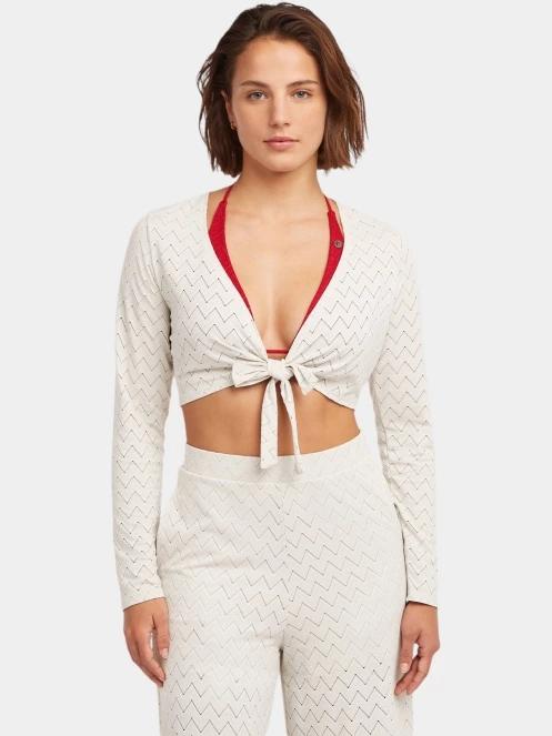 O'Neill O'Riginals Knotted L/Slv női hosszú ujjú póló fehér színben 2