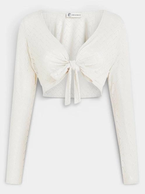 O'Neill O'Riginals Knotted L/Slv női hosszú ujjú póló fehér színben 6