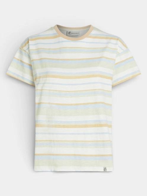 O'Neill O'Riginals Boxy Stripe T-Shirt női rövid ujjú póló zöld színben 6