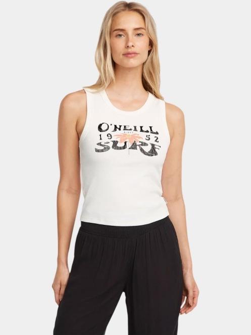O'Neill O'Neill Rib Tanktop női tank top fehér színben 2