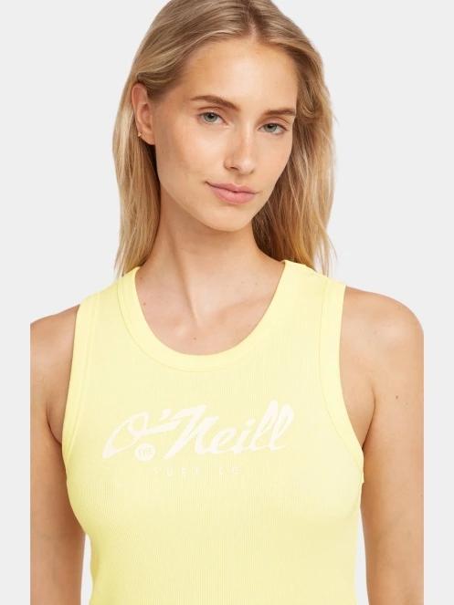 O'Neill O'Neill Rib Tanktop női tank top sárga színben 5