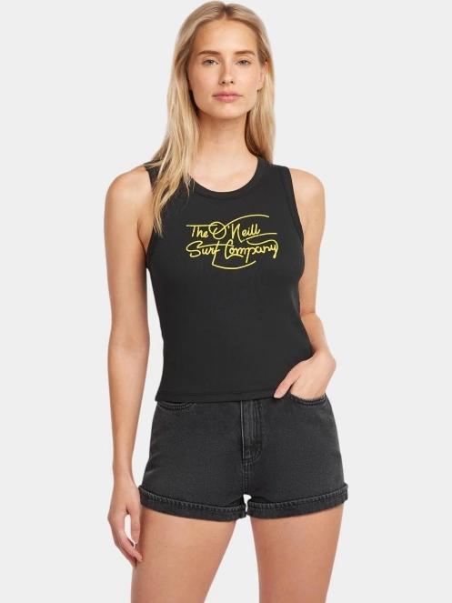 O'Neill O'Neill Rib Tanktop női tank top fekete színben 2