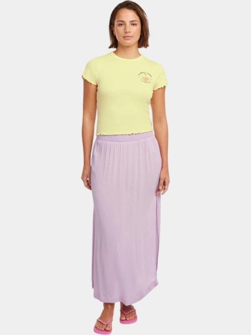 O'Neill O'Neill Rib T-Shirt női rövid ujjú póló sárga színben 4