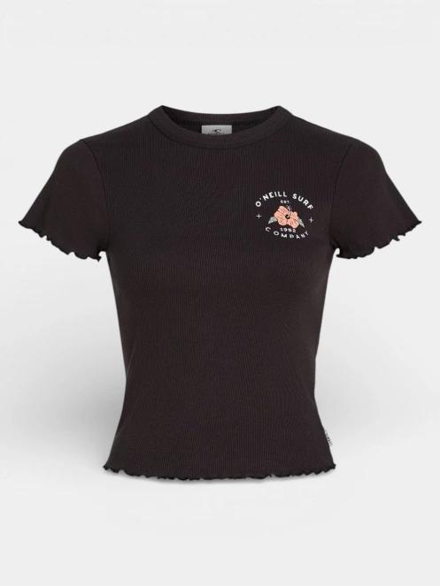 O'Neill O'Neill Rib T-Shirt női rövid ujjú póló fekete színben 6