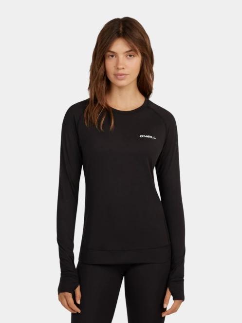 O'Neill Baselayer Top női aláöltöző felső fekete színben 2