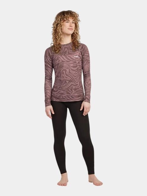 O'Neill Baselayer Top női aláöltöző felső lila színben 4