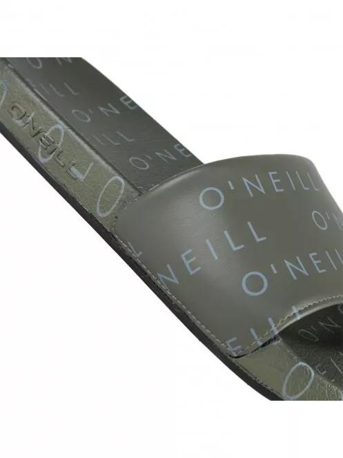 O'Neill FM O'Neill AOP Slides férfi strandpapucs oliva színben 3