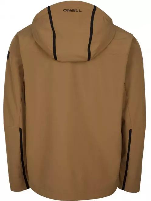 O'Neill PM Anorak Hyperfleece férfi softshell kabát barna színben 7