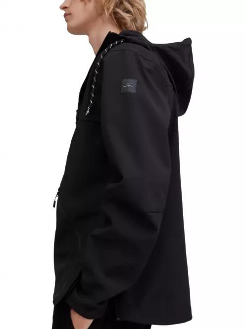 O'Neill PM Anorak Hyperfleece férfi softshell kabát fekete színben 4