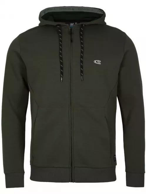 O'Neill LM 2-Knit Fz Hoody férfi kapucnis pulóver zöld színben 5