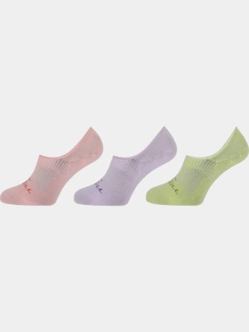 O'Neill O'Neill Women Men Footies 3-Pack női titokzokni multikolor színben 2