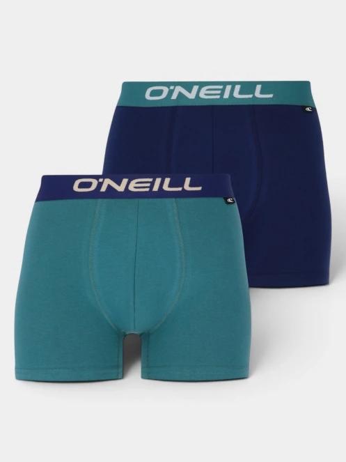 O'Neill O'Neill Men Boxershorts Uni 2-Pack férfi alsónadrág kék színben 2