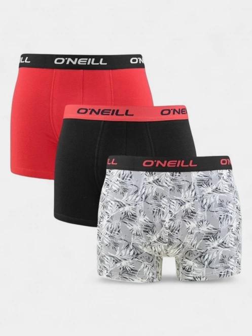 O'Neill O'Neill Men Boxershorts Frozen Leafs 3-Pack férfi alsónadrág narancssárga színben 2