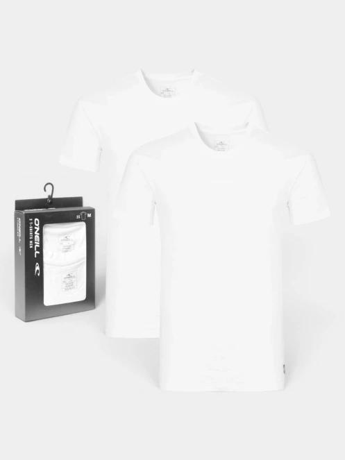 O'Neill O'Neill Men T Shirt Uni 2-Pack férfi rövid ujjú póló fehér színben 2
