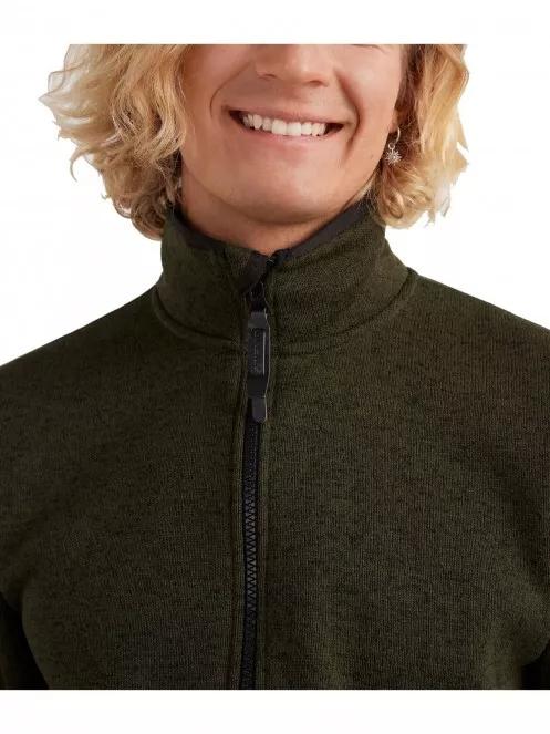 O'Neill Piste Fleece férfi polár pulóver zöld színben 4