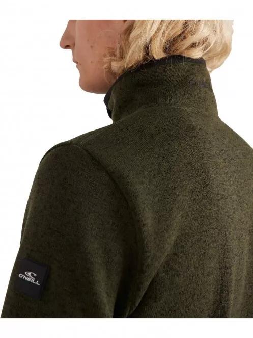 O'Neill Piste Fleece férfi polár pulóver zöld színben 5