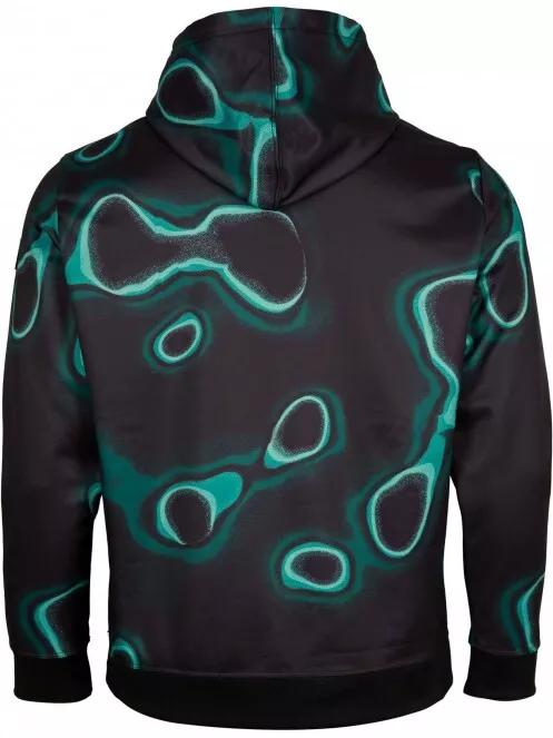 O'Neill Rutile Printed Hooded Fleece férfi kapucnis pulóver fekete színben 6