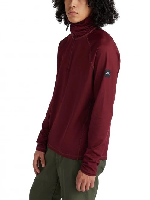 O'Neill Clime Fleece férfi polár pulóver piros színben 3