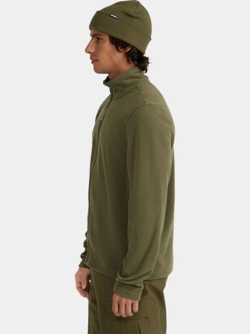 O'Neill Jack'S Polartec 100 Fz Fleece férfi polár pulóver zöld színben 4