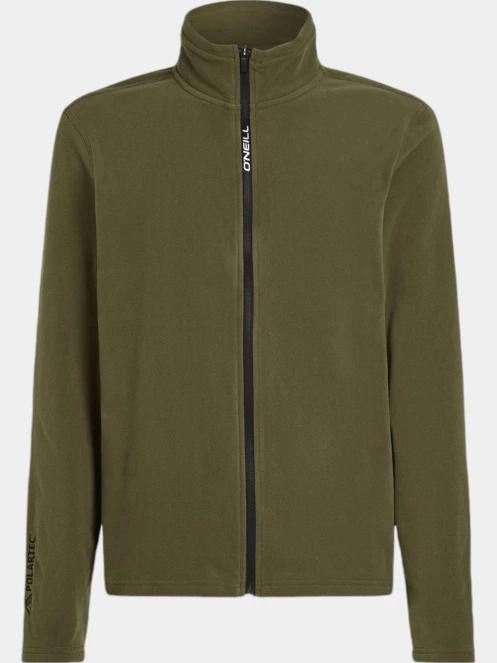 O'Neill Jack'S Polartec 100 Fz Fleece férfi polár pulóver zöld színben 7