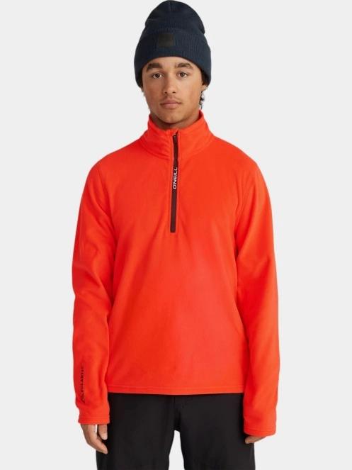 O'Neill Jack'S Polartec 100 Hz Fleece férfi polár pulóver piros színben 2