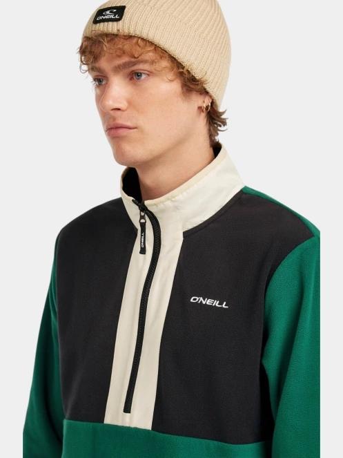 O'Neill FWC'Cruz Triple Polartec Fleece férfi polár pulóver sötétzöld színben 7