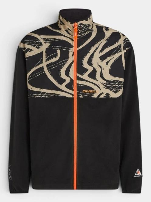 O'Neill Fwc'Play Polartec Fz Hyperfleece férfi polár pulóver fekete színben 7