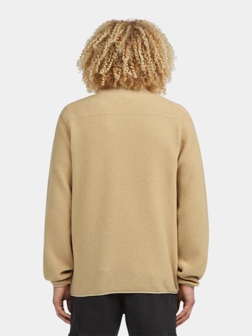 O'Neill O'Neill Must-Have High Pile Fz Fleece férfi polár pulóver homok színben 4
