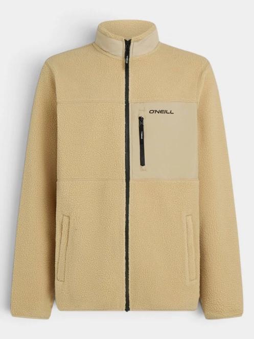 O'Neill O'Neill Must-Have High Pile Fz Fleece férfi polár pulóver homok színben 7