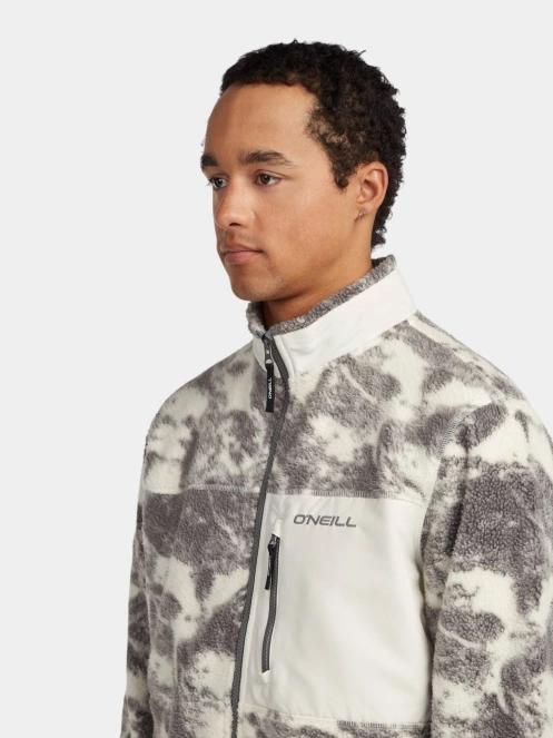 O'Neill O'Neill Must-Have High Pile Fz Fleece férfi polár pulóver szürke színben 6