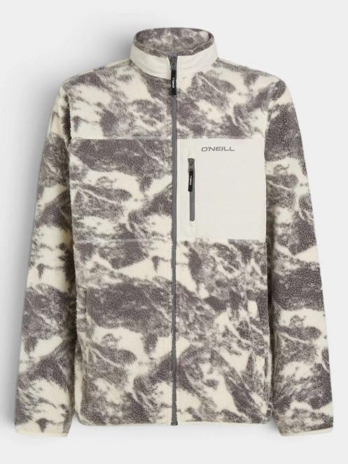 O'Neill O'Neill Must-Have High Pile Fz Fleece férfi polár pulóver szürke színben 7
