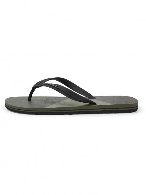O'Neill Profile Color Block Sandals férfi papucs oliva színben 2