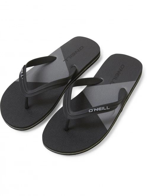 O'Neill Profile Color Block Sandals férfi flip flop papucs fekete színben 2